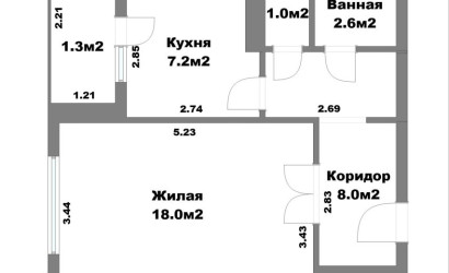 Купить 1-комнатную квартиру, Минск, Слободской проезд, 8 (Московский район). Фото 13