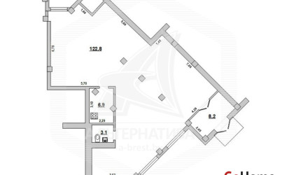 Аренда торгового помещения, Брест, Ковалево,  141 кв.м.. Фото 8