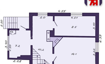 Купить дом в деревне, ПОДБЕРЕЖЬЕ, 10 соток. Фото 5