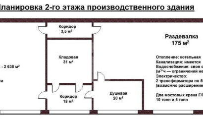 Аренда помещения, Кричев, Зеленая ул., 4, 4618.6 кв.м.. Фото 2