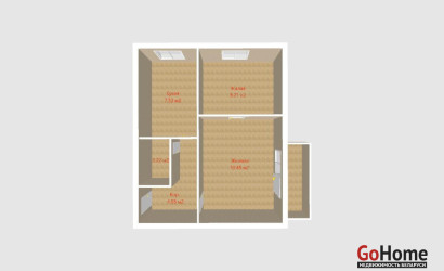 Купить 2-комнатную квартиру, Минск, Карастояновой ул., 17 (Центральный район). Фото 18