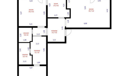 Купить 3-комнатную квартиру, Минск, Тургенева ул., 5(Советский район). Фото 1