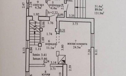  2-этаж.(168.9 м2), Выверы(Мира ул.)