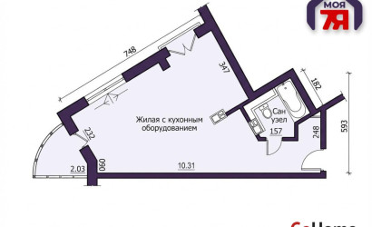 Снять 1-комнатную квартиру, Минск, ул. Мястровская, д. 6 (Центральный район). Фото 19