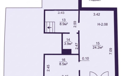 Купить коттедж, Калюга, Пролетарская ул., 41, 12.7 соток. Фото 6