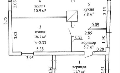 Купить дом, Барановичи, Анисимовичская, 11.4 соток. Фото 15