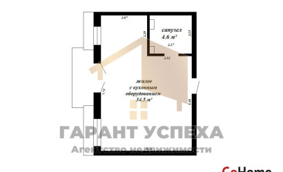 Купить 1-комнатную квартиру, Брест, просп. Машерова, д. . Фото 20