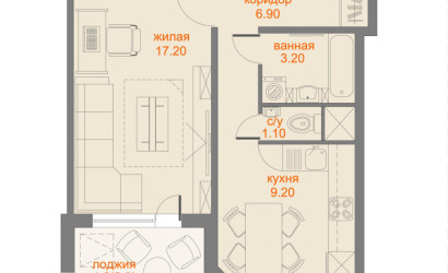 Купить 1-комнатную квартиру, Минск, Охотская ул., 147 (Заводской район). Фото 36