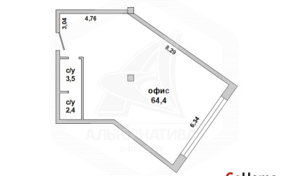 Продажа офиса, Брест, Вулька,  70.3 кв.м.. Фото 1