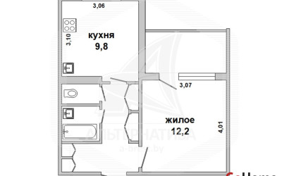 Купить 1-комнатную квартиру, Брест, Восток, ул. Советской Конституции. Фото 1