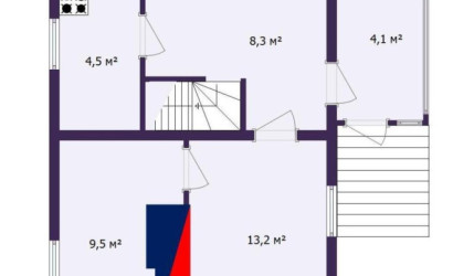 Купить дом в деревне, Росинка, 5 соток. Фото 5