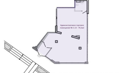 Продажа торгового помещения, Минск, Жореса Алфёрова ул., 9,  79.1 кв.м.. Фото 5