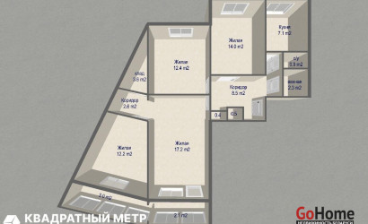 Купить 4-комнатную квартиру, Минск, Слободская ул., 15 (Московский район). Фото 26