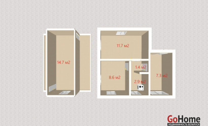 Купить дом в деревне, ЗДОРОВЬЕ-2, 5 соток. Фото 21