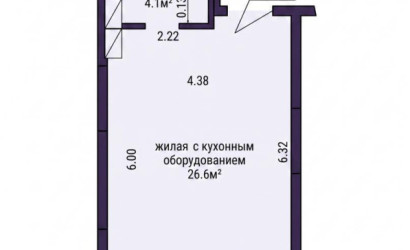 Купить 1-комнатную квартиру, Минск, Савицкого ул., 23 (Октябрьский район). Фото 35
