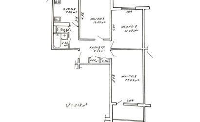 Купить 3-комнатную квартиру, Минск, Якубова ул., 66/1 (Ленинский район). Фото 1