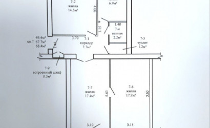 Купить комнату, Речица, Энергетиков ул., д.12