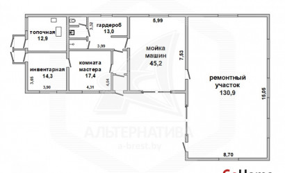 Продажа помещения под сто, Брест, Речица,  247 кв.м.. Фото 11