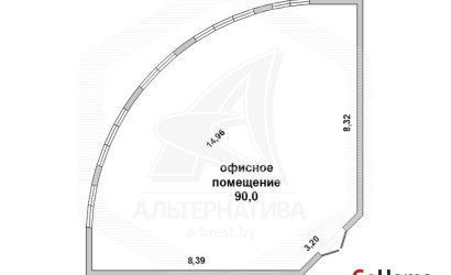 Аренда офиса, Брест, Ковалево,  90.9 кв.м.. Фото 1