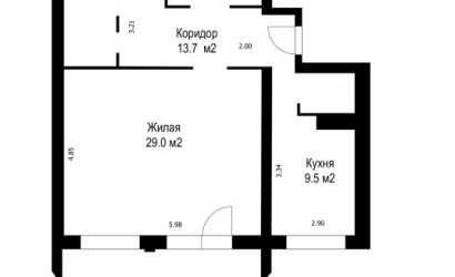 Купить 3-комнатную квартиру, Минск, Городецкая ул., 44 (Первомайский район). Фото 24