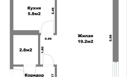 Купить 1-комнатную квартиру, Минск, Логойский тракт, 30/3 (Первомайский район). Фото 22