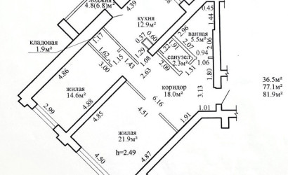 Купить 2-комнатную квартиру, Витебск, Лазо, 129. Фото 1