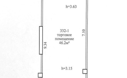 Аренда торгового помещения, Минск, Жореса Алфёрова ул., 14, 46.2 кв.м.. Фото 6