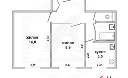 Купить 2-комнатную квартиру, Брест, Восток, ул. Московская. Фото 2