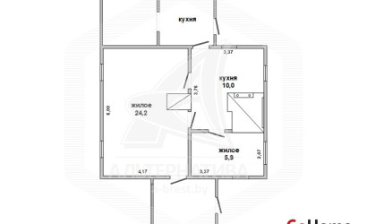 Купить дом в деревне, Ревятичи, Сигневичский с/с, 25 соток. Фото 1