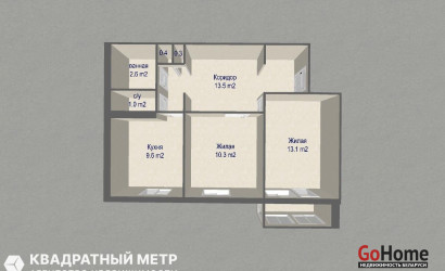 Купить 2-комнатную квартиру, Минск, Янковского ул., 3 (Фрунзенский район). Фото 29