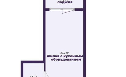 Купить 1-комнатную квартиру, Минск, Савицкого ул., 3 (Октябрьский район). Фото 20
