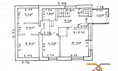 Купить дом в деревне, . Мичуринец - 87, 6.16 соток. Фото 24
