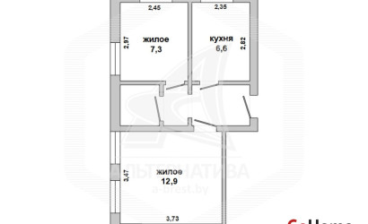 Купить 2-комнатную квартиру, Высокое, , . Фото 1