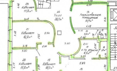 Аренда офиса, Минск, Мележа ул., 5/1,  283.8 кв.м.. Фото 21