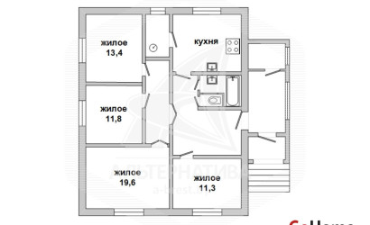 Купить дом, Каменец, г. Каменец, 14.95 соток. Фото 20