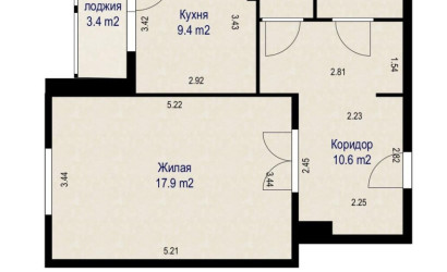 Купить 1-комнатную квартиру, Минск, Киреева ул., 25. Фото 17