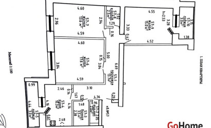Купить 3-комнатную квартиру, Прилуки, Мира ул., 27. Фото 16