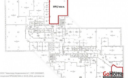 Аренда офиса, Минск, Кальварийская ул., 42,  от 103 до 807 кв.м.. Фото 4