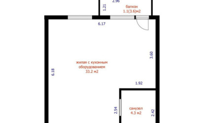 Купить 2-комнатную квартиру, Копище, Небесная ул., 16. Фото 3