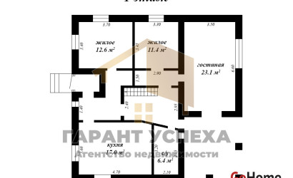 Купить дом, Клейники, 60 лет Октября, 24.97 соток. Фото 18