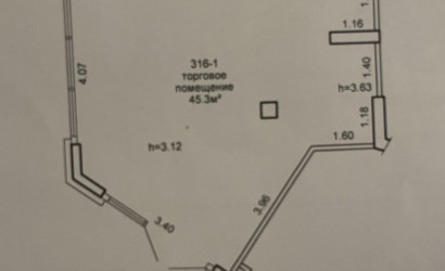 Аренда торгового помещения, Минск, Жореса Алфёрова ул., 14,  45.3 кв.м.. Фото 6