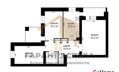 Снять 3-комнатную квартиру, Брест, ул. Краснознаменная. Фото 16