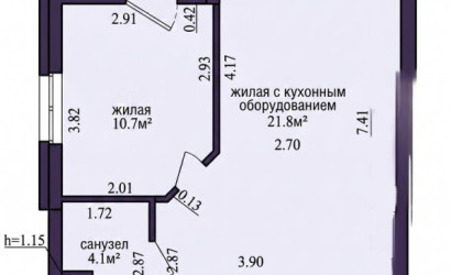 Купить 2-комнатную квартиру, Минск, Лосика ул., 57(Московский район). Фото 16