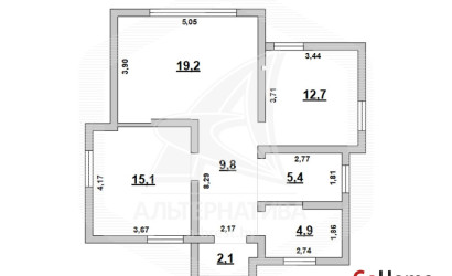 Купить дом, Каменица-Жировецкая, Мухавецкий с/с, 20.11 соток. Фото 1