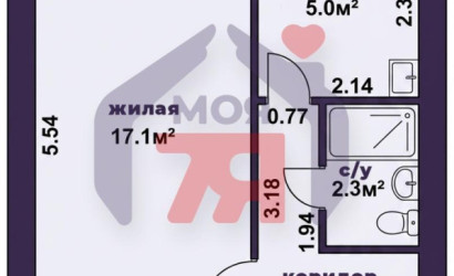 Купить 1-комнатную квартиру, Молодечно, Язепа Дроздовича ул., 2. Фото 11