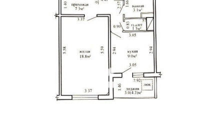 Купить 1-комнатную квартиру, Минск, Оловникова ул., 12 (Ленинский район). Фото 31