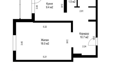 Купить 1-комнатную квартиру, Минск, Лосика ул., 32 (Фрунзенский район). Фото 2