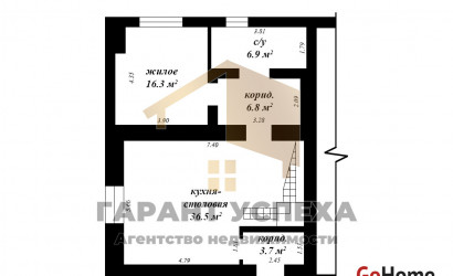 Купить дом, Брест, ул. Красногвардейская, 2.5 соток. Фото 18