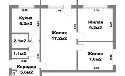 Купить 3-комнатную квартиру, Минск, Карастояновой ул., 23 (Центральный район). Фото 29