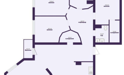 Купить 4-комнатную квартиру, Минск, Захарова ул., 50/В (Партизанский район). Фото 29